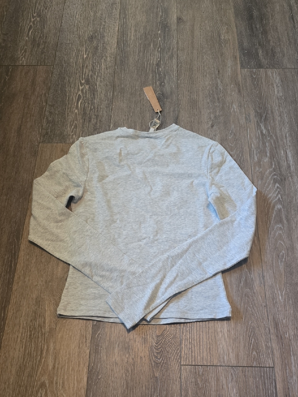 SKIMS Kim Kardashian Women's Small Cotton Jersey Long Sleeve T-Shirt New w/ Tags - Picture 2 of 4
